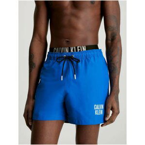 Modré pánské plavky Calvin Klein Underwear