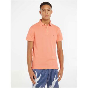 Oranžové pánské polo tričko Tommy Hilfiger