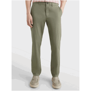 Khaki pánské chino kalhoty Tommy Hilfiger Denton