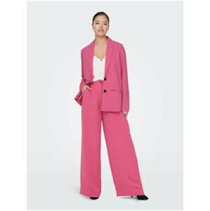 Růžové dámské široké kalhoty JDY Vincent