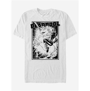 Bílé unisex tričko Deadpool Fantasy ZOOT.Fan Marvel