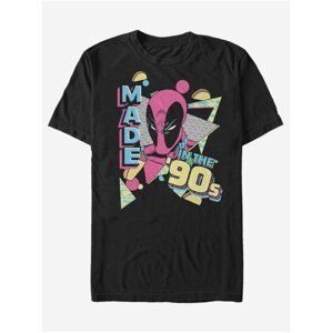 Černé unisex tričko ZOOT.Fan Marvel Nineties Created