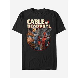 Černé pánské tričko ZOOT.Fan Marvel Double Trouble