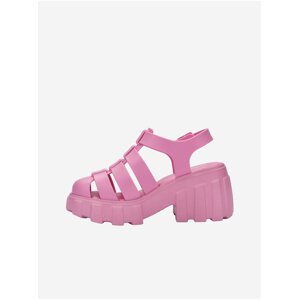 Růžové dámské sandály Melissa Megan