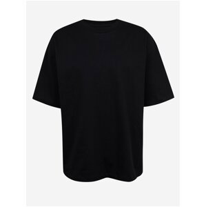 Černé pánské basic tričko Tom Tailor Denim