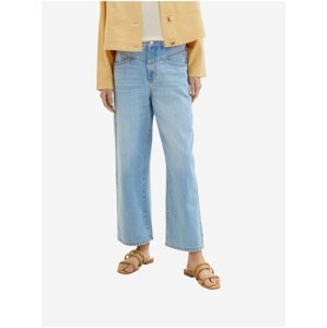 Světle modré dámské široké džíny Tom Tailor
