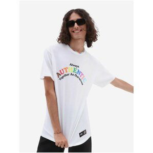 Bílé pánské tričko VANS 2023 Pride SS Tee