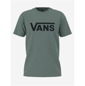 Tmavě zelené pánské tričko VANS Mn Vans Classic