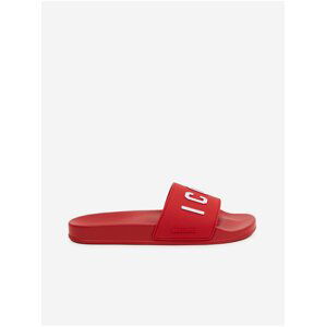 Červené pánské pantofle DSQUARED2