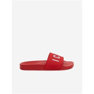 Červené pánské pantofle DSQUARED2