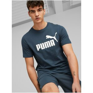 Tmavě modré pánské tričko Puma