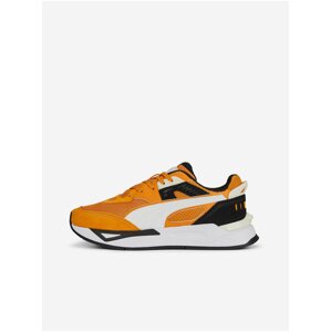 Oranžové pánské tenisky se semišovými detaily Puma Mirage Sport Remix