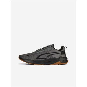 Tmavě šedé pánské tenisky Puma Stride Cool Dark Gray-PUMA Black