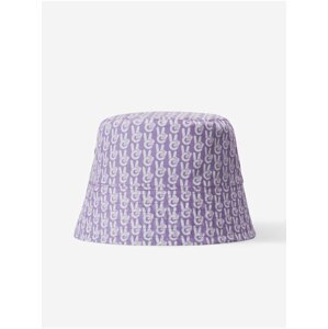 Světle fialový holčičí vzorovaný oboustranný klobouk Reima Peace Bucket​