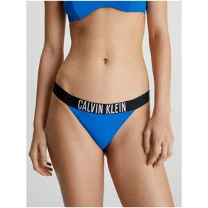 Modrý dámský spodní díl plavek Calvin Klein Underwear