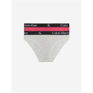 Sada dvou dámských kalhotek v černé barvě Calvin Klein Underwear