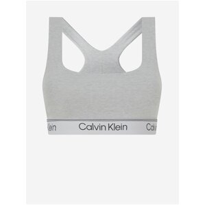 Světle šedá dámská sportovní podprsenka Calvin Klein Underwear