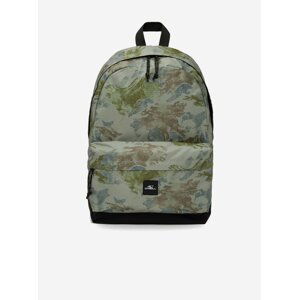 Khaki vzorovaný batoh O'Neill COASTLINE BACKPACK