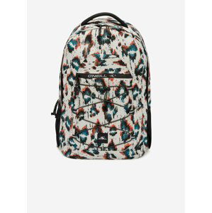 Černo-béžový unisex vzorovaný batoh O'Neill  BOARDER PLUS BACKPACK