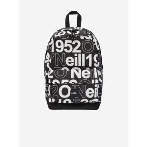 Bílo-černý unisex vzorovaný batoh O'Neill COASTLINE MINI BACKPACK