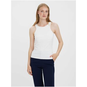 Bílé dámské basic tílko VERO MODA Bianca