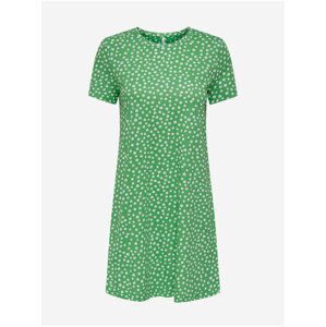 Zelené dámské květované šaty ONLY May