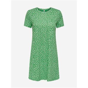 Zelené dámské květované šaty ONLY May