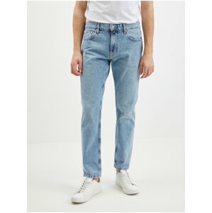 Modré pánské straight fit džíny Calvin Klein Jeans