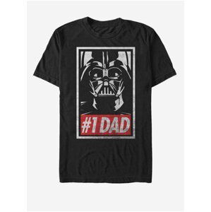 Černé unisex tričko ZOOT.Fan Star Wars Obey Dad