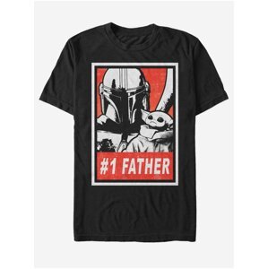 Černé unisex tričko ZOOT.Fan Star Wars Galaxy Dad