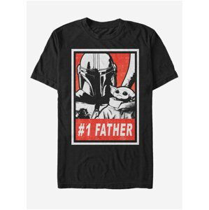 Černé unisex tričko ZOOT.Fan Star Wars Galaxy Dad