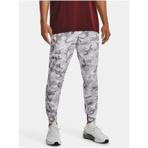 Šedé pánské vzorované tepláky Under Armour UA UNSTOPPABLE JOGGERS