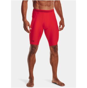 Červené pánské kraťasy Under Armour UA HG IsoChill Long Shorts