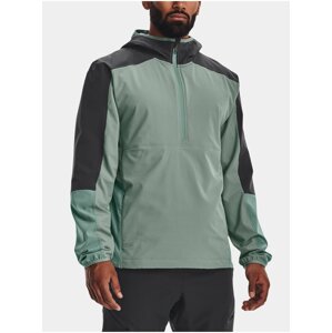 Šedo-zelená pánská bunda Under Armour UA Terrain Anorak