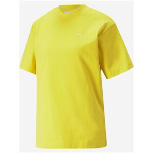 Žluté dámské tričko Puma