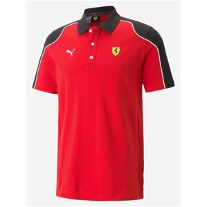 Červené pánské polo tričko Puma