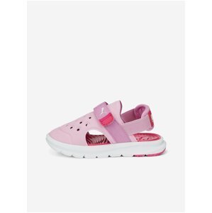 Růžové holčičí sandály Puma Evolve Sandal AC Inf