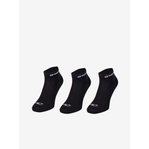 Sada tří párů unisex ponožek v černé  barvě O'Neill QUARTER ONEILL