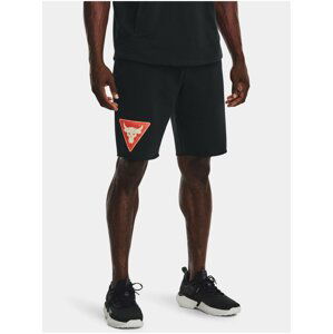 Černé pánské kraťasy Under Armour Project Rock Trry Tri Sts Fam