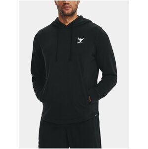 Černá pánská mikina Under Armour Project Rock Terry Hoodie