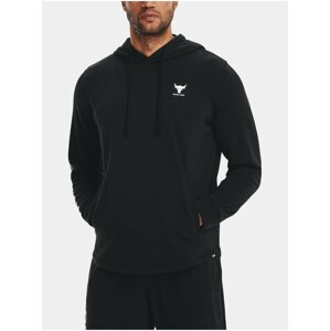 Černá pánská mikina Under Armour Project Rock Terry Hoodie