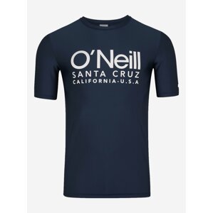 Tmavě modré pánské plavecké tričko O'Neill CALI S/SLV SKINS