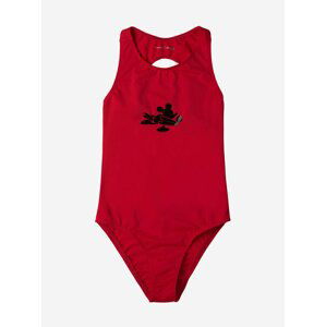 Červené holčičí jednodílné plavky O'Neill PG MICKEY SWIMSUIT