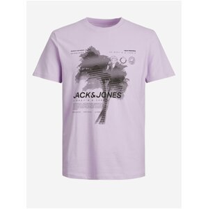 Světle fialové klučičí tričko Jack & Jones Marina