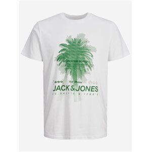 Bílé klučičí tričko Jack & Jones Marina