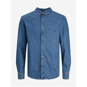 Modrá pánská džínová košile Jack & Jones Felix