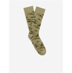 Khaki pánské army ponožky Celio Disocamou