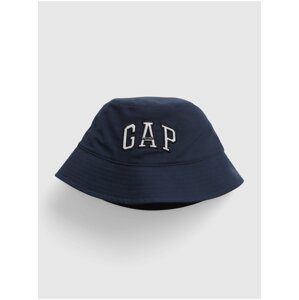 Tmavě modrý dámský bavlněný klobouk s logem GAP