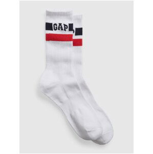Bílé pánské ponožky s logem GAP
