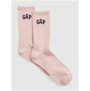 Světle růžové pánské ponožky s logem GAP